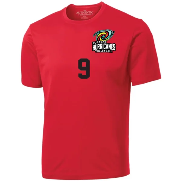 S350 Red Portage Hurricanes Boys Front